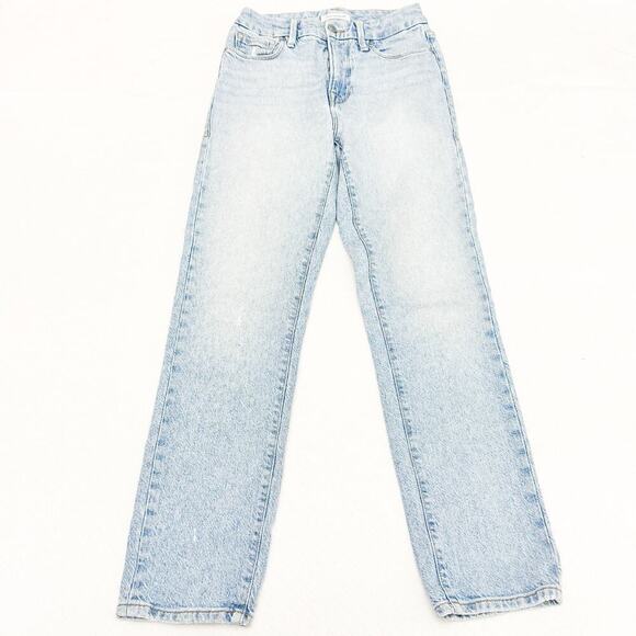 Good American Good Legs Light Wash Denim Skinn Jeans GL386T Blue508 Size 0/25 - Picture 2 of 8